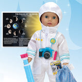 18'' Doll 8 pcs Smithsonian Astronaut Set