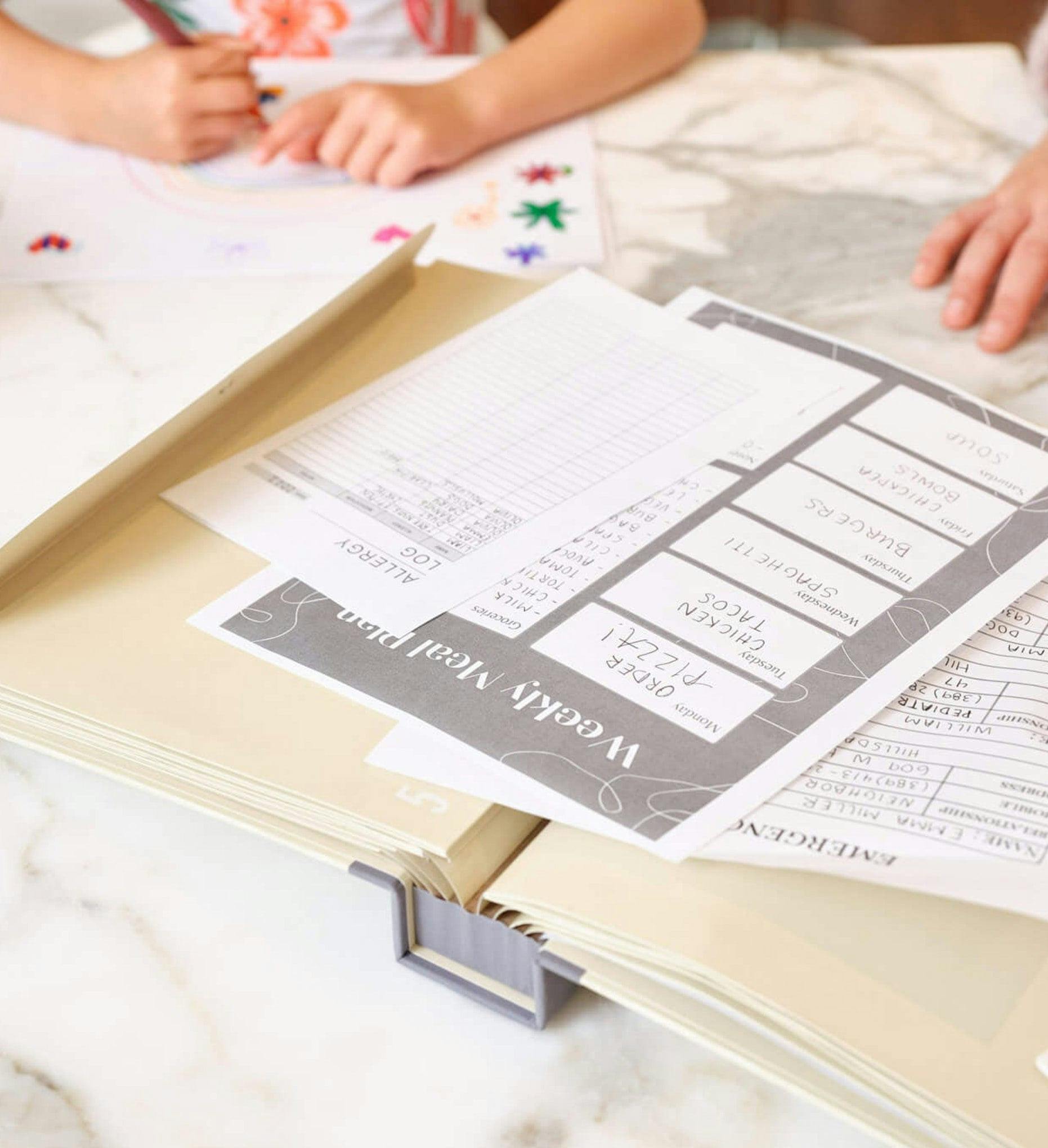 Family Emergency Binder