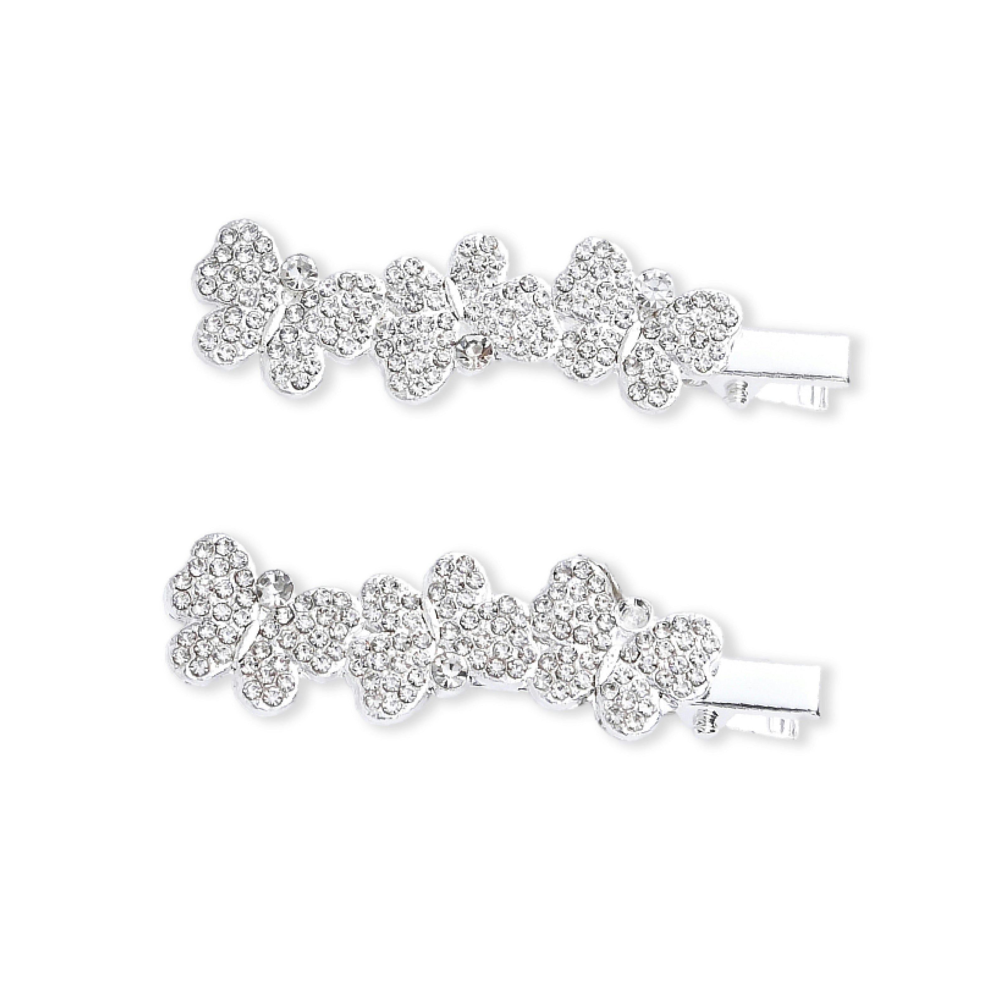 Gemstone Hair Pin Trio