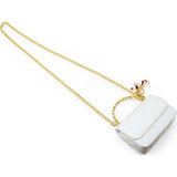 Girl's Classic Link Chain Top Handle Handbag