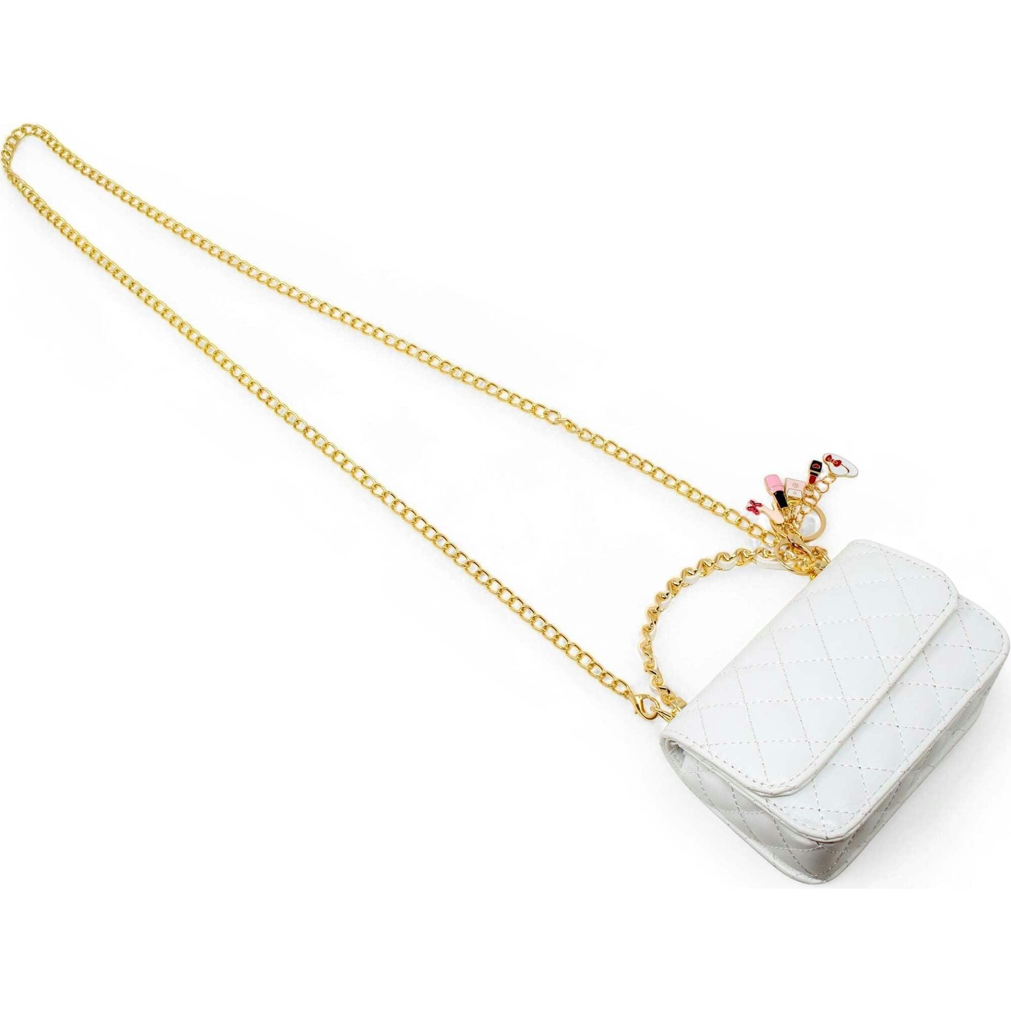 Girl's Classic Link Chain Top Handle Handbag