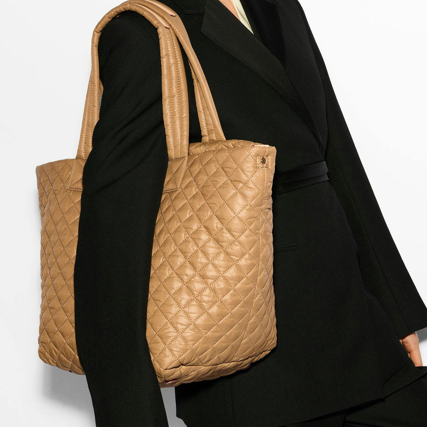 Caramel Medium Metro Tote Deluxe