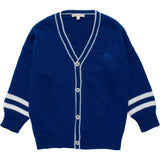 Wool Classroom Cardigan in Cobalt Blue