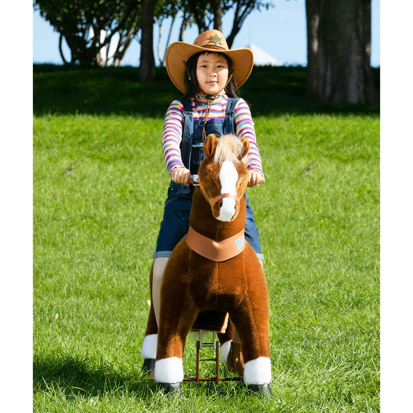 Model U® Horse Ride-On Toy Age 7+ – Brown