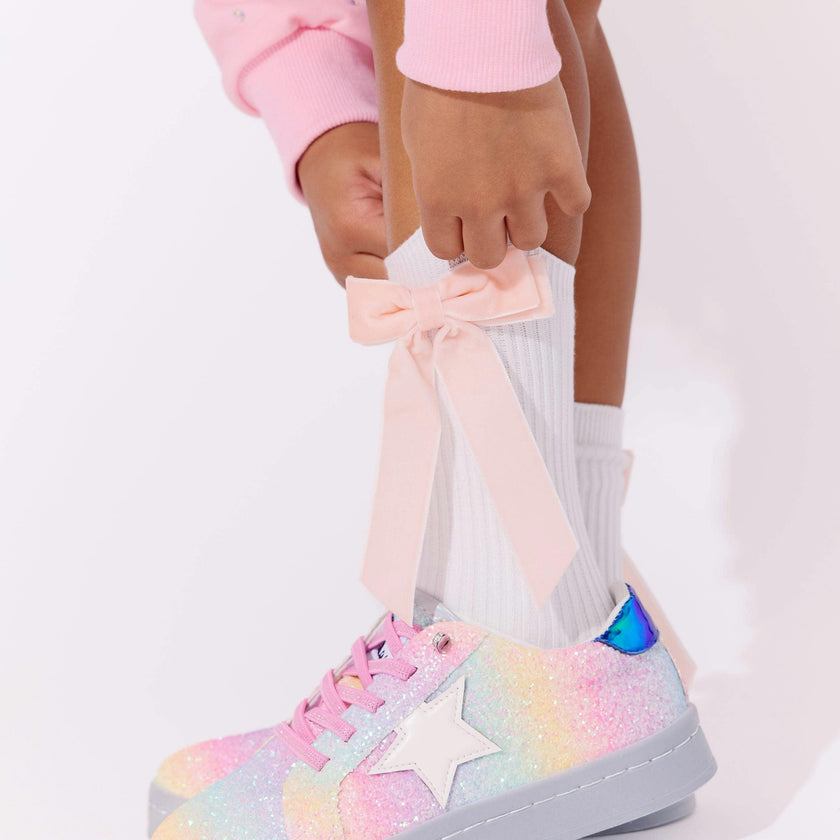 Ombre Glitter Star Sneakers