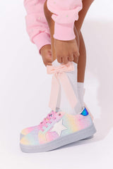 Ombre Glitter Star Sneakers