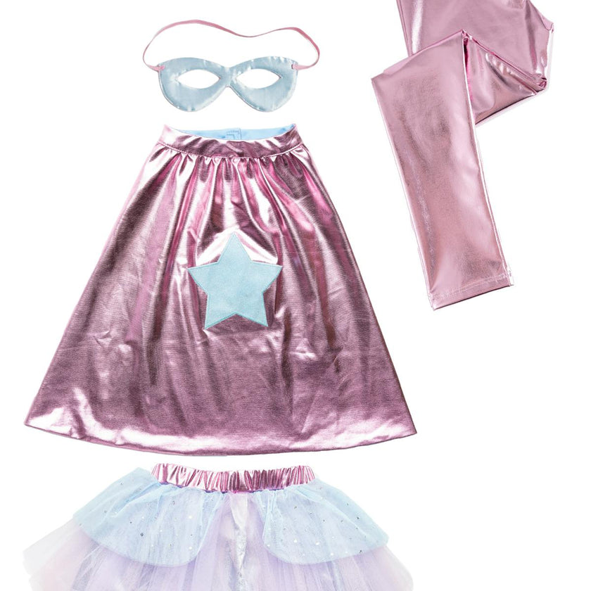 Super Duper Metallic Pink Dress Up Bundle