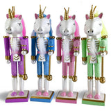 Unicorn Ornaments Bright Set of 4