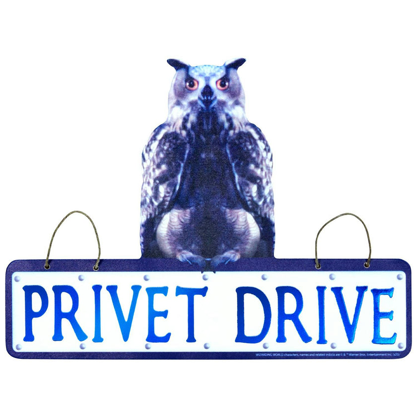 10-inch Harry Potter Privet Wall Sign Decoration