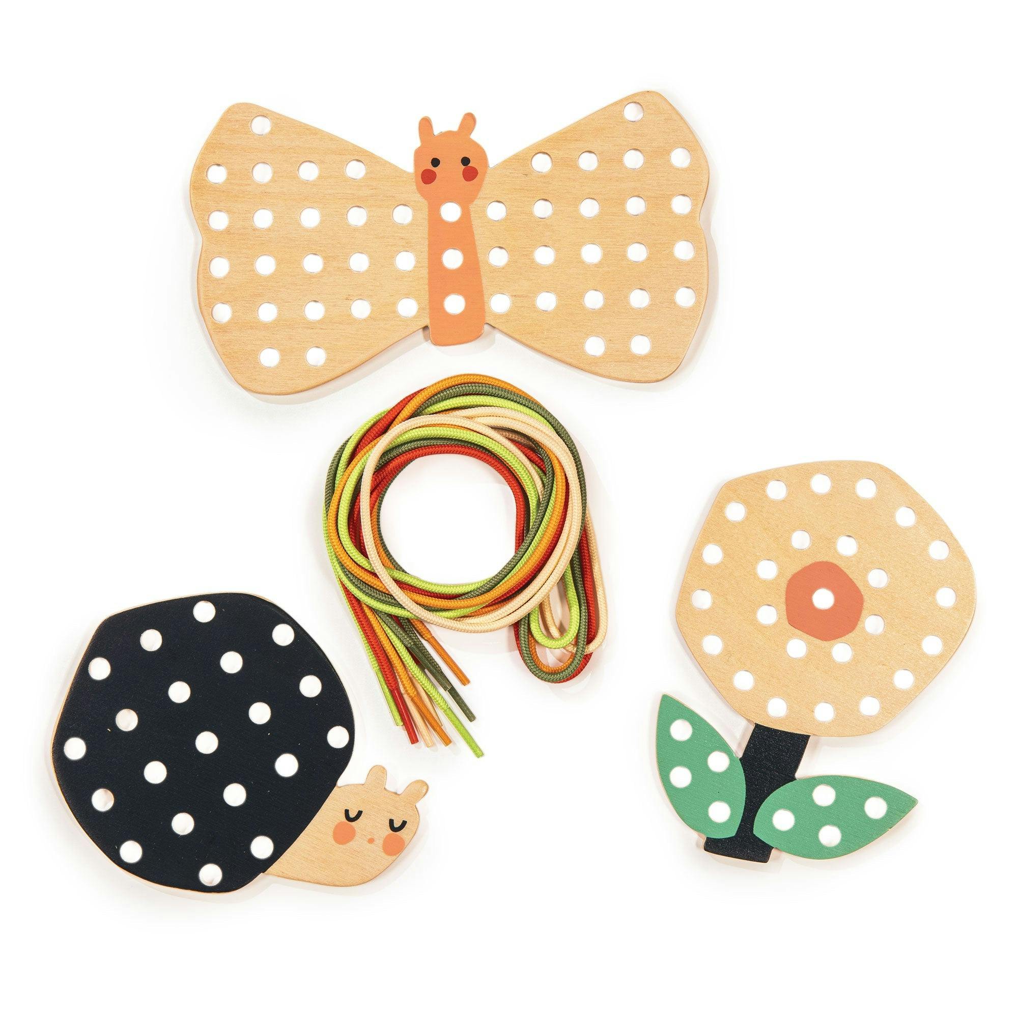 Garden Lacing Fun