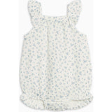 Sandra Muslin Tank Bubble Romper - Rosebay Floral / Coconut + Sea