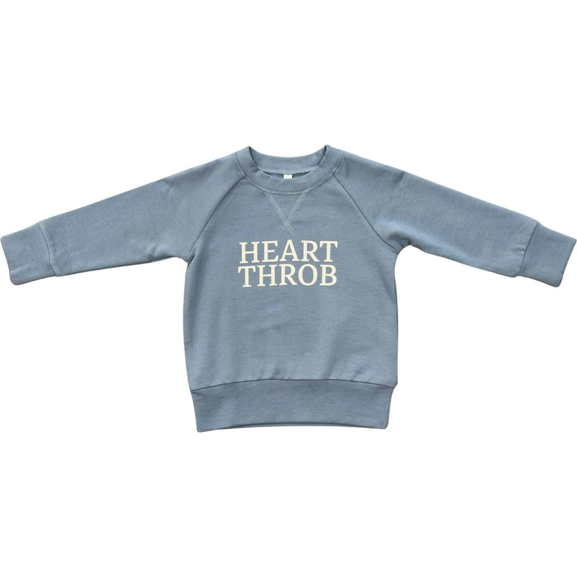 Boy's Raglan Sweatshirt Heart Eyes
