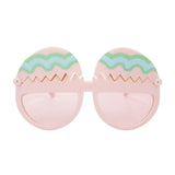 Packed Party Peek-a-Boo Chick Novelty Glasses - Pink Frames with Glitter Chick and Pastel Egg Details, Pink Lenses, and Peep This Gold Text, 5.9x3.5 Inch