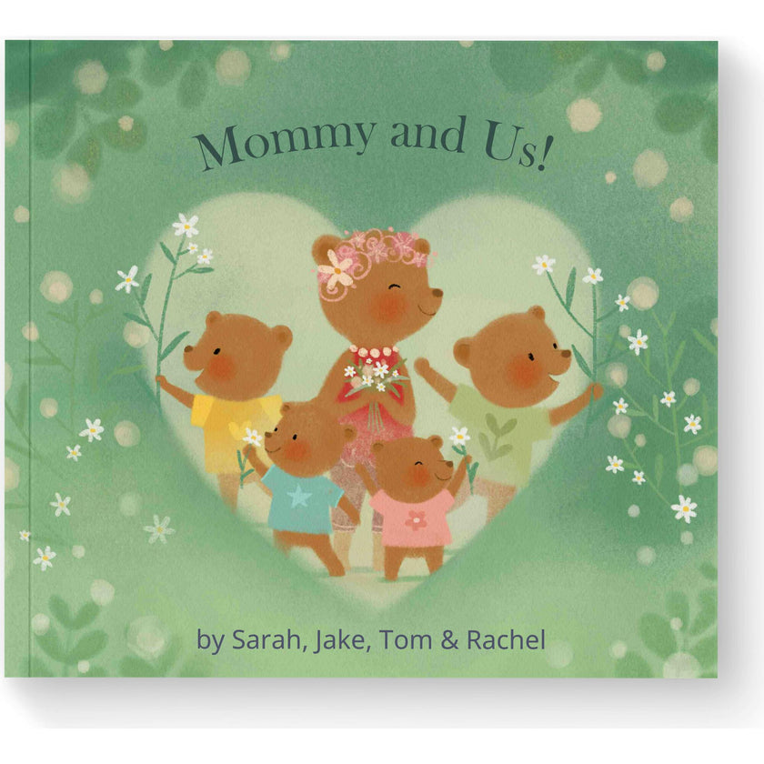 Mommy and Us / Me  (A Personalized Read-Aloud Gift from upto 4 Kids to Mom)