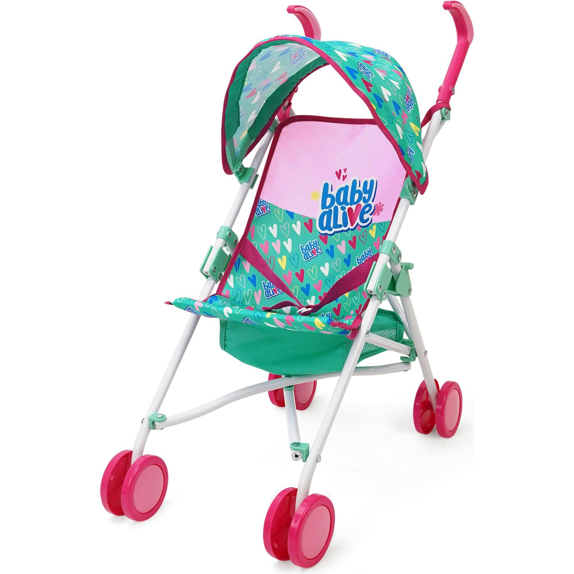 Baby Alive: Doll Umbrella Stroller - Green