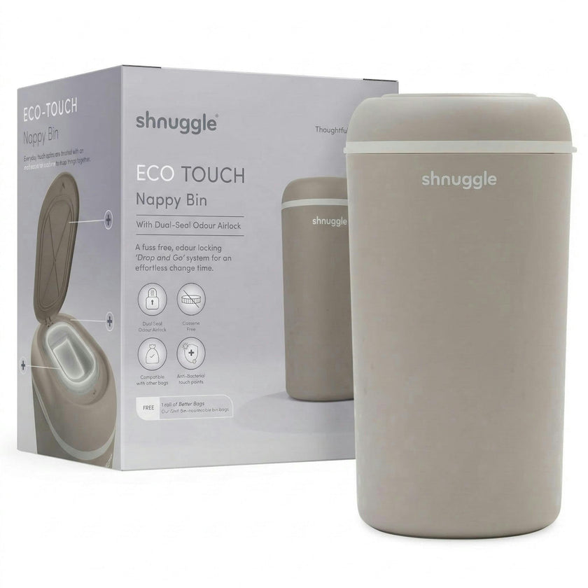 Shnuggle Eco-Touch Nappy Bin Diaper Pail