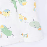 Pickles Playing Pickleball - Swaddle Blanket