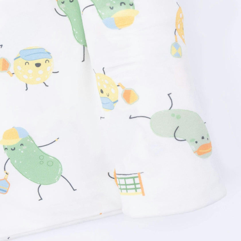 Pickles Playing Pickleball - Swaddle Blanket