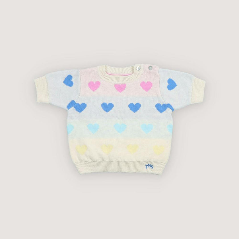 Pinpilin Baby Jumper Multicolor Hearts