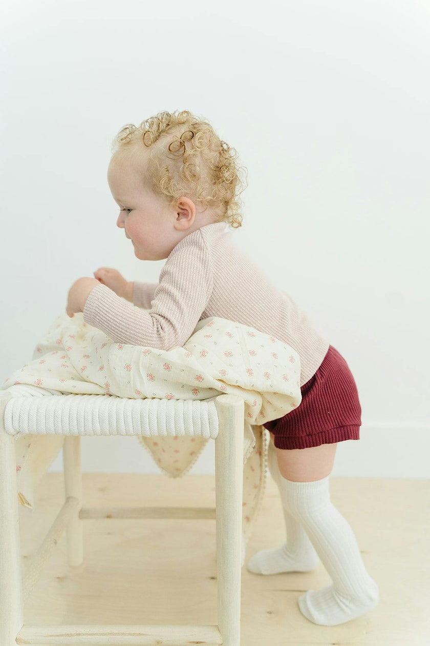Muslin Blanket- Blush