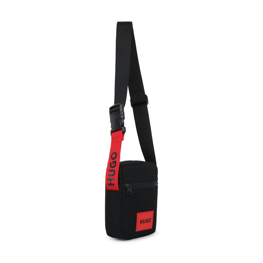 Black Cross Bag Hugo Logo