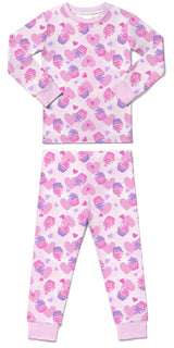 Kids Pajamas - Cupcake Hearts