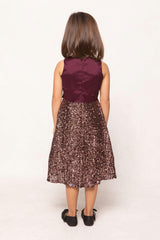 Mini Alexis Dress in Wine