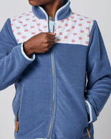 Kids American Flag Fleece Jacket