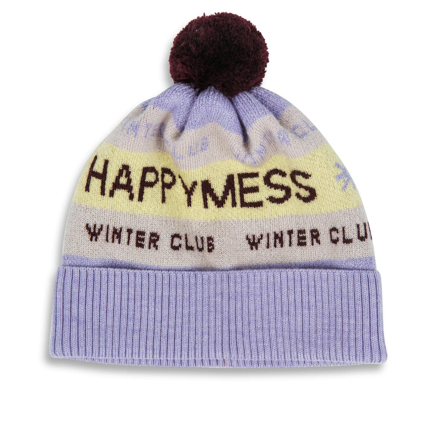 merino wool beanie hat - winter club