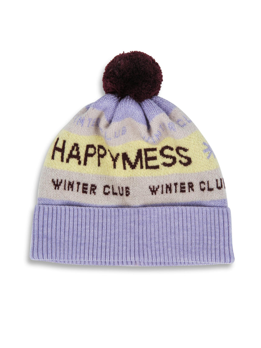 merino wool beanie hat - winter club