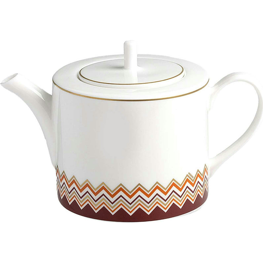 Tea Pot Or Coffee Pot Iconic  Multicolor Diam. 4.75"