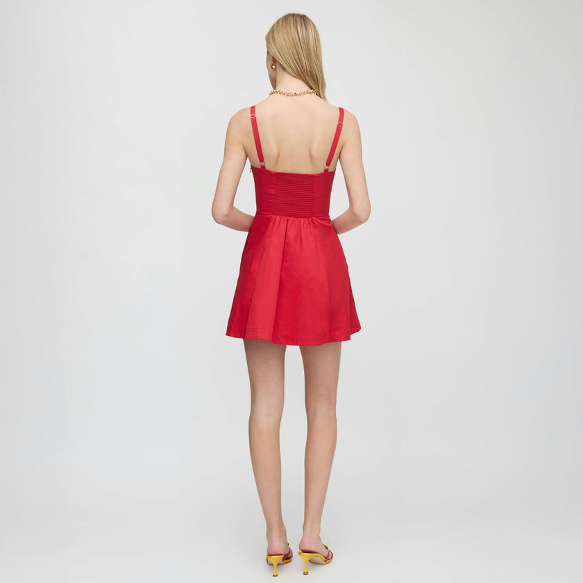 The Margot Mini Dress - Red
