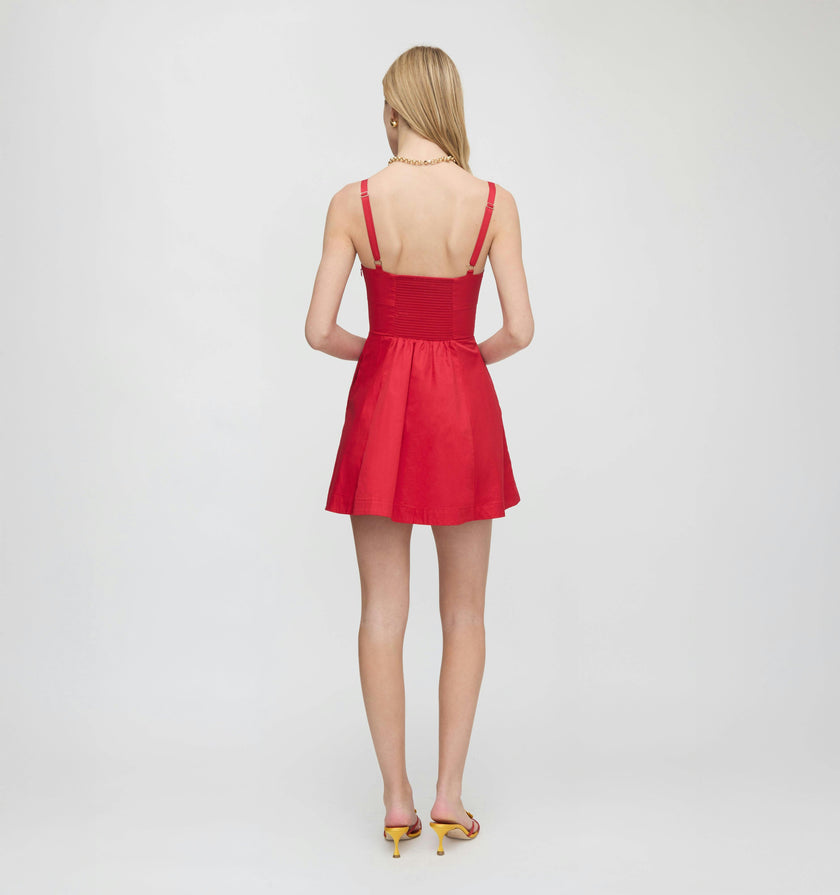 The Margot Mini Dress - Red
