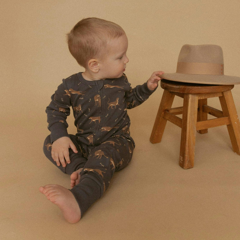 Organic 2-Way Zip Romper