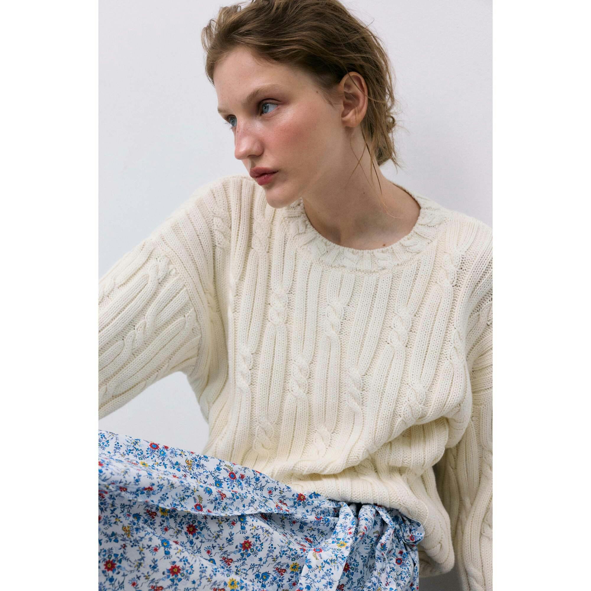 Bluebell Woman Jumper Ecru