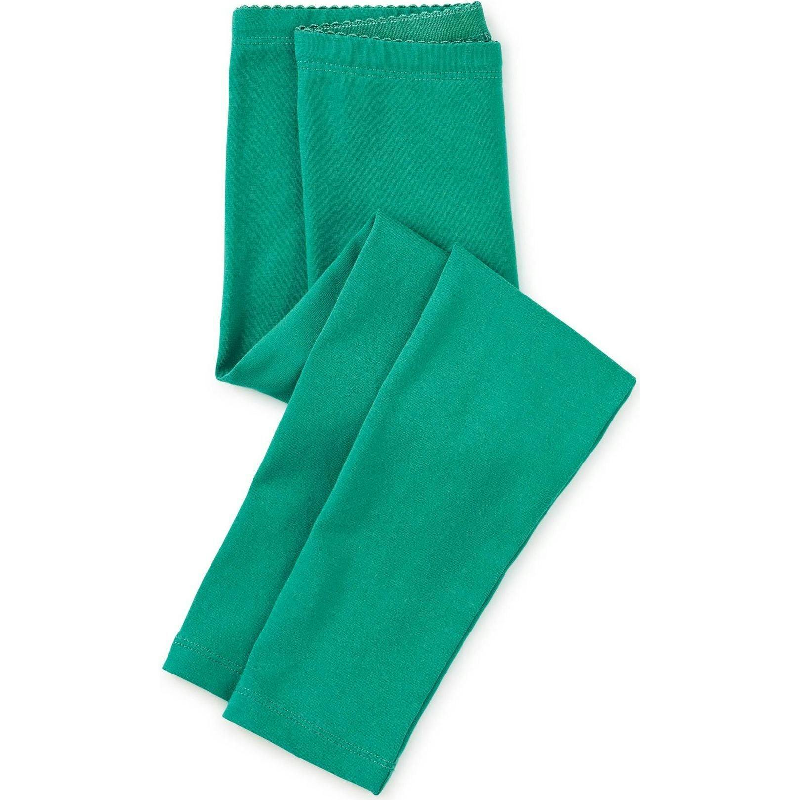 Solid Leggings, Green