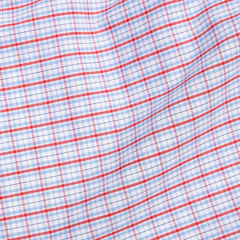 Evie Dress - Patriotic Plaid