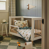 Cotton Muslin Toddler Bedding 3 Piece Set - Work Trucks