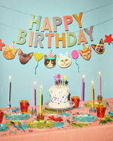 Crazy Cat Banner - really fun party banner