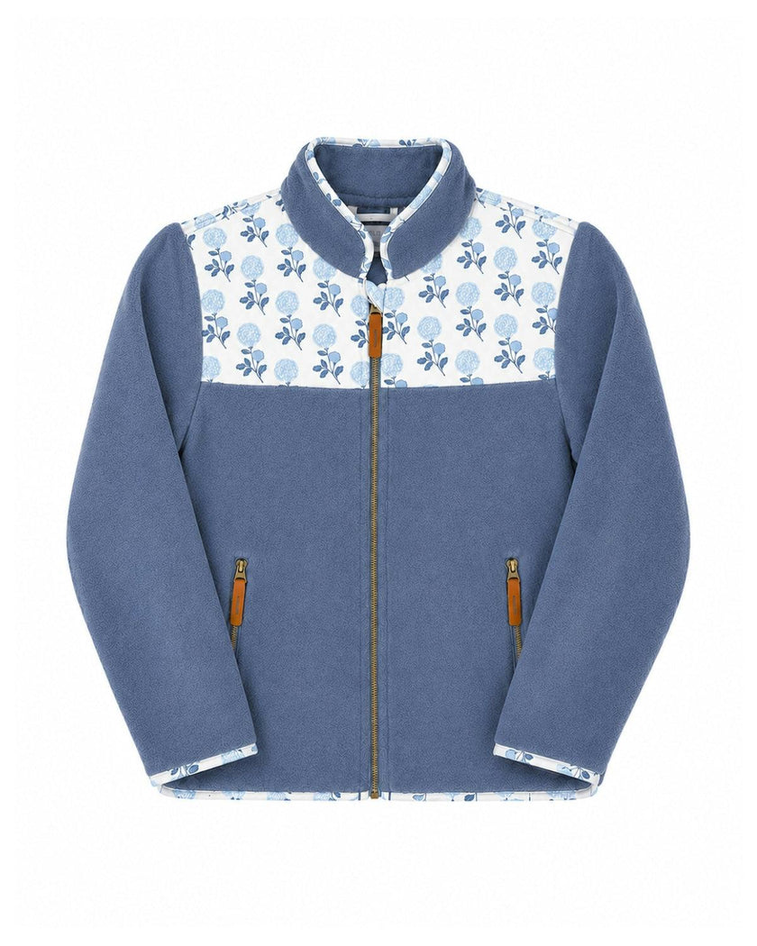 Women's Hydrangea Fleece Jacket