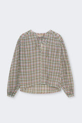 Zinnia Woman Blouse Zinnia Check