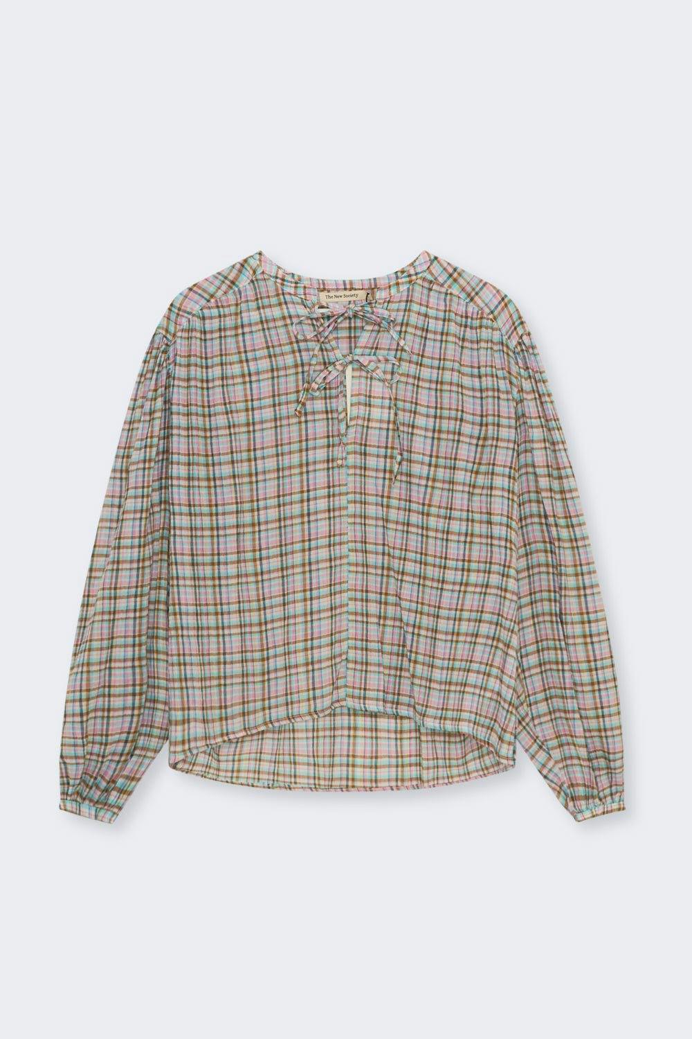 Zinnia Woman Blouse Zinnia Check