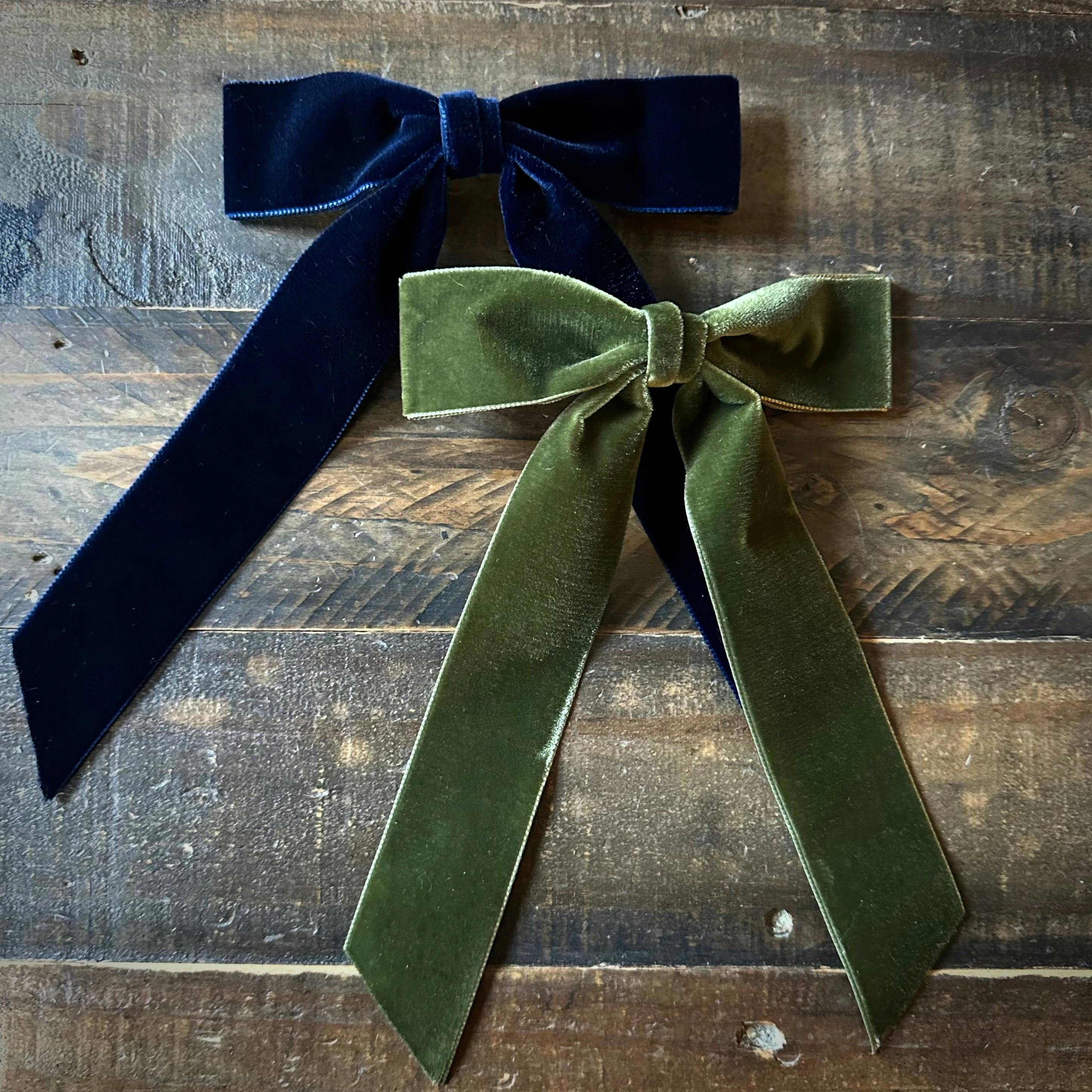 Mademoiselle Velvet Bow