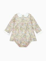 Pink Floral Laura Baby Girl Set