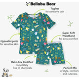 Mandrakes Potions & Herbs Bamboo Kids Pajama Short Set