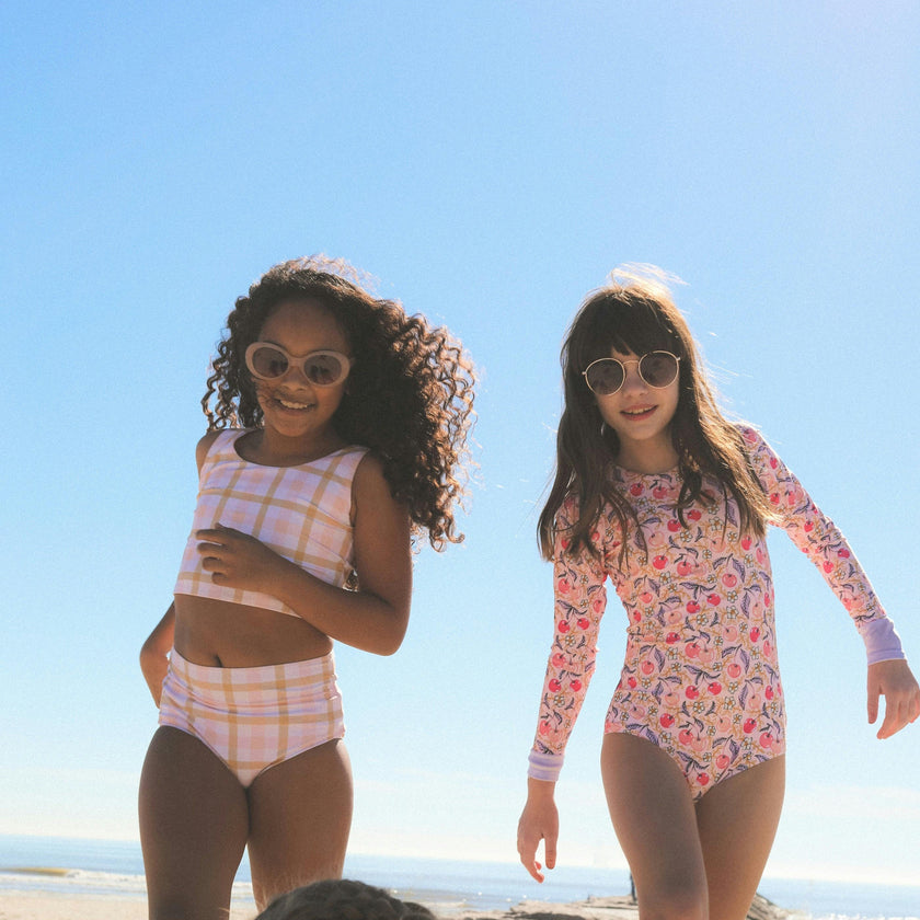 Santine Cherry One Piece Long Sleeve