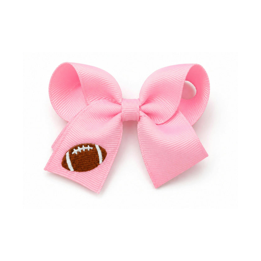 Football Hair Bow