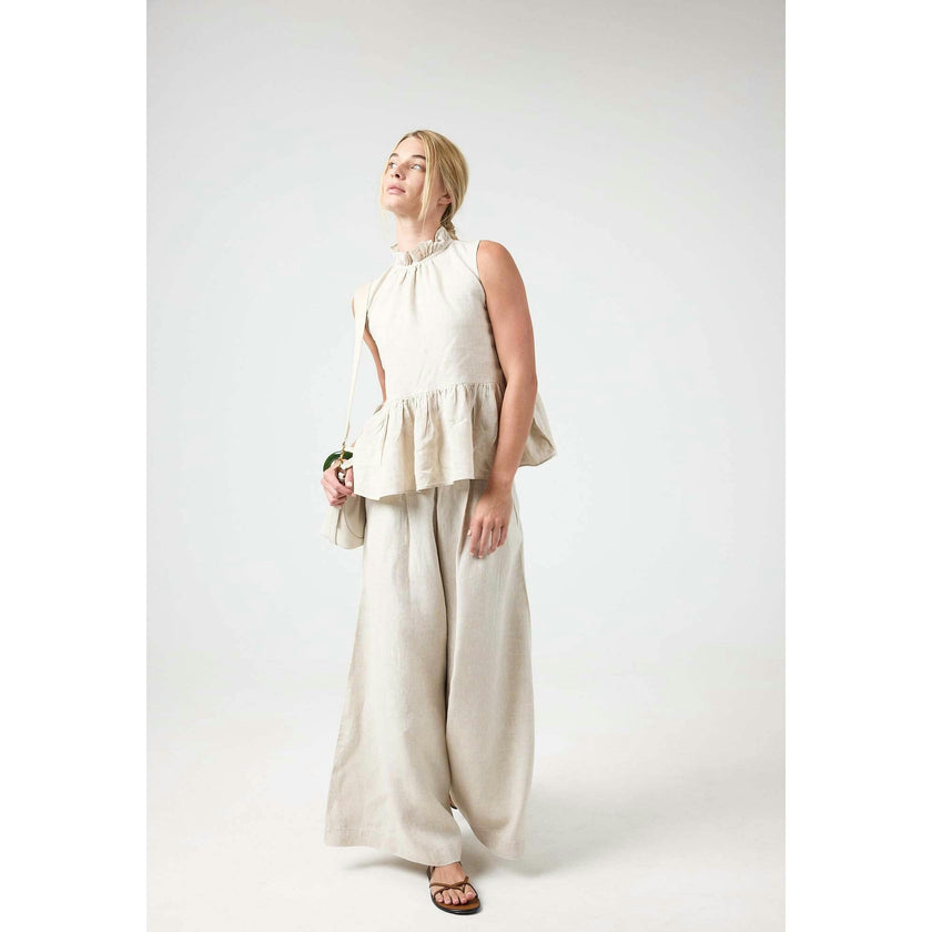 Sabi Linen Pants - Black