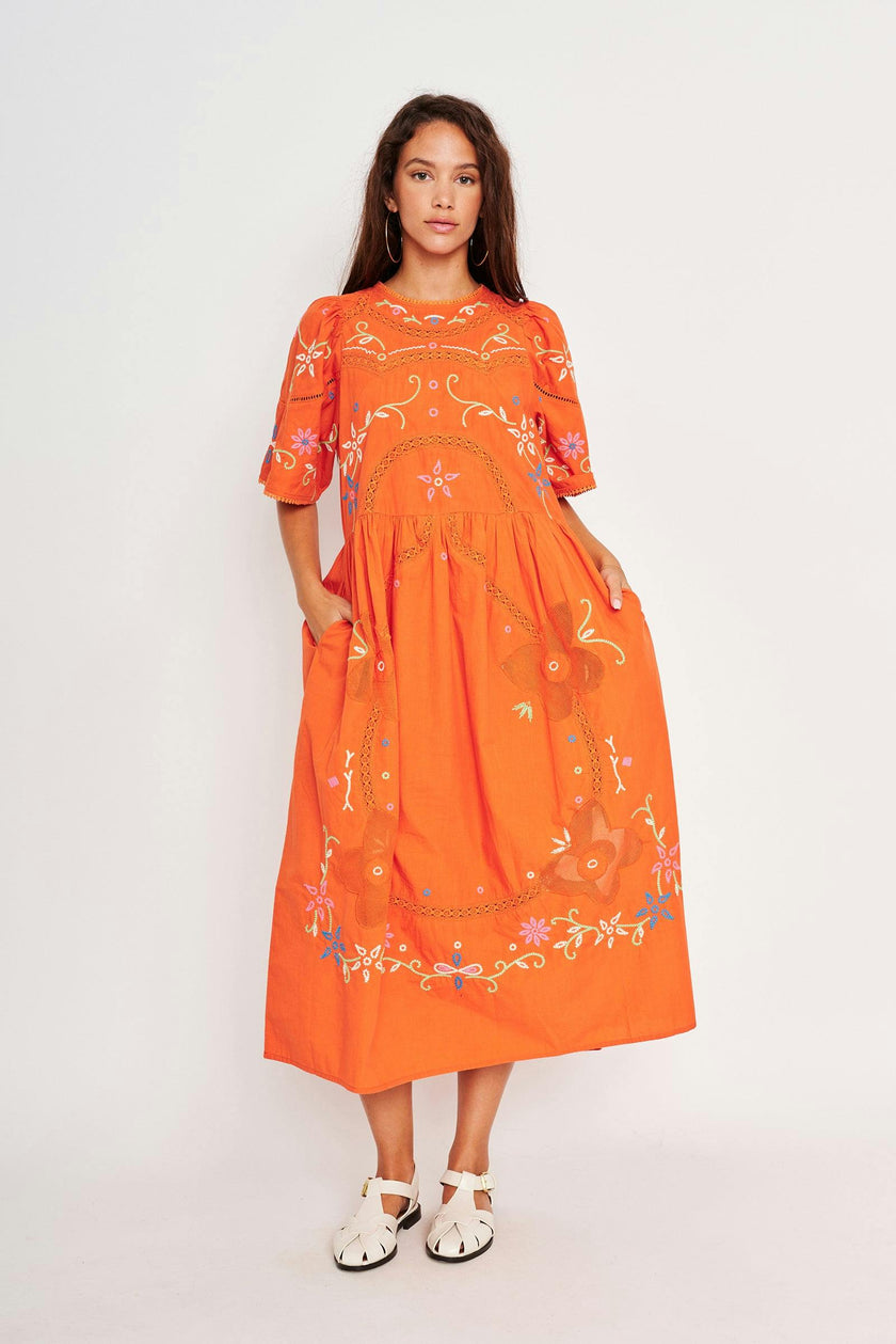 PALM DRESS - DS1677B
