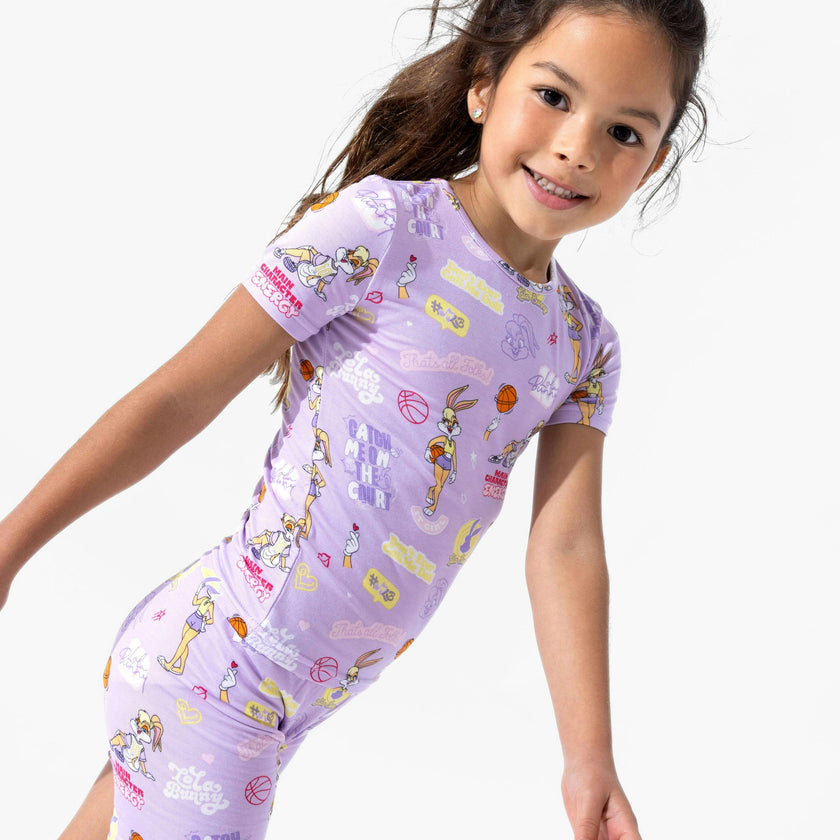 Lola Bunny Bamboo Kids Pajama Short Set